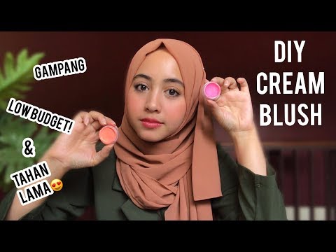 DIY CREAM BLUSH MUDAH & TAHAN LAMA (Gak perlu beli mahal2 guys) ! - YouTube