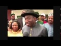 President Goodluck Jonathan on MEND in 2010 And 2015
