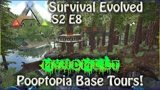 Pooptopia Base Tours Myndmelt S2 E8 Ark Survival Evolved
