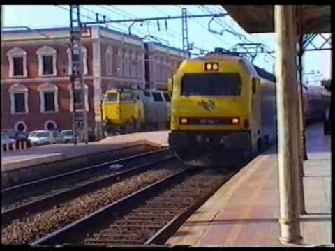Estación Alcazar de San Juan, 2ªParte2/2 (El trafico)Dic1998