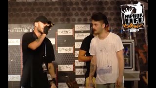 Şehinşah vs Joker *ÇEYREK FİNAL* (Montajlanmış Tam Hali) Hiphoplife Freestyle Ki