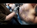 Hou-ou Phoenix Back Piece Tattoo Part I by Jason Dunn