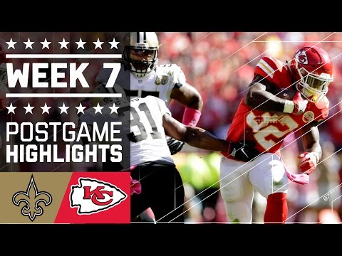 Saints Vs Chiefs Nfl Week 7 Game Highlights Saints Vs Chiefs Nfl Week 7 Game Highlights