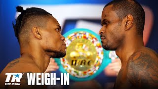 Full Weigh-In from Alvarez vs Seals
