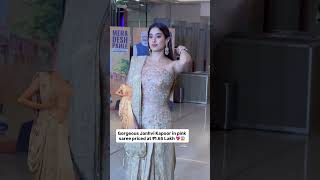 Gorgeous Tissue Pink Saree Priced At 1.65 Lakh, Janhvi Kapoor Looks Like An