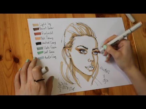 Как рисовать маркерами поэтапно Как рисовать маркерами поэтапно