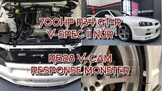 R34NUR R34 GTR V-spec II Nür 2.8L V-Cam walk around.
