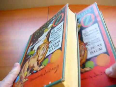 Cowardly Lion of Oz - DIfferences between first and second printing - www.RareOzBooks.com