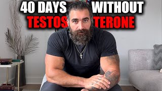 40 Days Off Testosterone After 5 Years On Trt & Steroids Pct Update