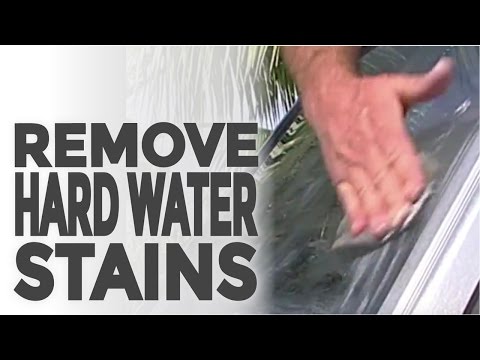 Learn How to Remove Hard Water Stains from Glass on a Boat or Home