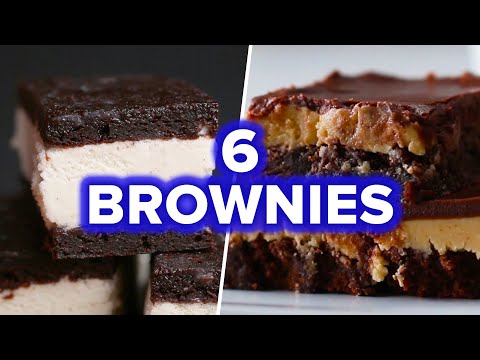 VIDEO : 6 creative brownie recipes - reserve the one top: http://bit.ly/2v0iast check us out on facebook! - facebook.com/buzzfeedtasty credits: https://www.buzzfeed. ...