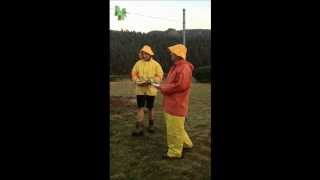 Newfoundland Screeching In Ceremony And Kissing The Cod