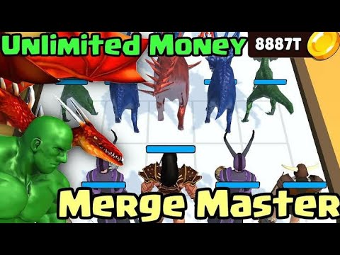Merge master || Dinosaur fusion || Walkthrough gameplay Merge master || Dinosaur fusion || Walkthrough gameplay