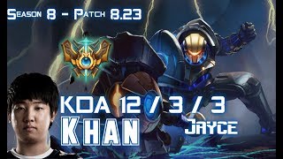 Khan JAYCE vs AATROX Mid - Patch 8.23 KR Ranked