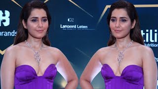 Rashi Khanna Stunning Looks At Nexbrands India 2030 Leadership