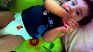 Mj Taking Off Diaper