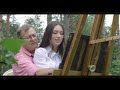 Clip video old man and young girl romantic scene