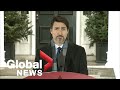 Coronavirus outbreak:  'Enough in enough' Trudeau tells Canad...
