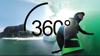 Wild Atlantic Way in 360: Surfing Below the Cliffs of Moher