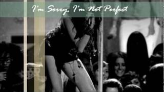Watch Miley Cyrus Sorry That Im Not Perfect video