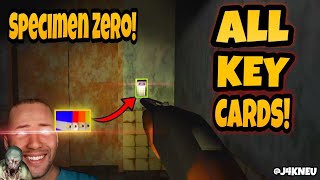 Specimen Zero All Key Card Guide Walkthrough How To Find All Key Cards