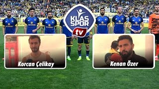 Ankaragücü - Menemen maçı sonrası futbolcular