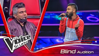 Manna Rathnayake | Ahan Inna   Blind Auditions | The Voice Sri Lanka