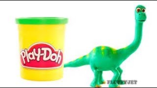 The Good Dinosaur Play Doh Stop Motion