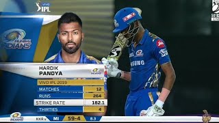 Hardik Pandya 9134 Vs Kolkata Knight Riders 2019 Ball-By-Ball Highlights Fox 720P50Fps