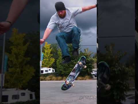 Switch Pressure LAZERFLIP - Darren Dyk #shorts #skateboarding