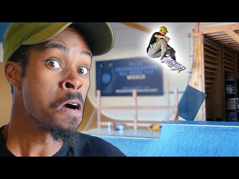 NIGEL'S SCARIEST TRICK ON BRAILLE'S VERT RAMP?!