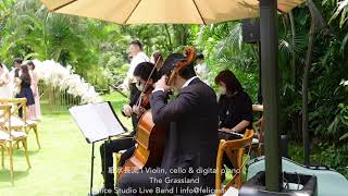 王菀之 - 細水長流 | Piano Trio (Violin, cello + digital piano) | Felice Studio Live Band