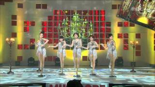 Wonder Girls - Nobody, 원더걸스 - 노바디, Music Core 20081025