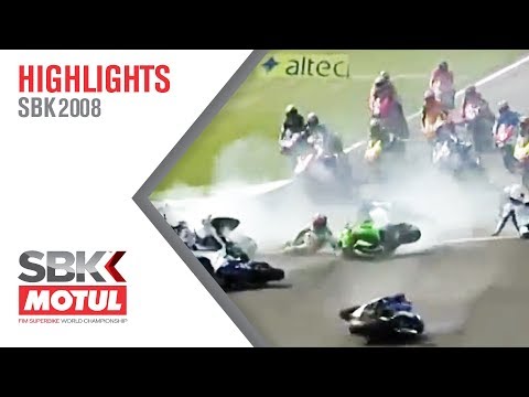 SBK 2008 - Monza STK Crashes
