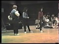 1986 Joann Gibbs explains difference in drag-slide clogging vs. buck dance clogging 1986 Joann Gibbs explains difference in drag-slide clogging vs. buck dance clogging