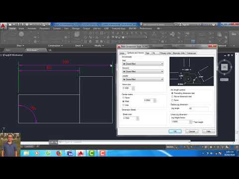 Ghi kích thước trong autocad mechanical (part 1): Cài đặt các thông số kích thước│CADCAMCNC