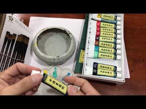Học vẽ Thuỷ Mặc cần chuẩn bị gì?