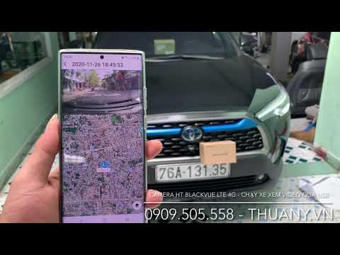Toyota Corolla Cross mở khoá màn hình chạy Xe xem video youtube/USB nhạc hình, Camera Blackvue LTE