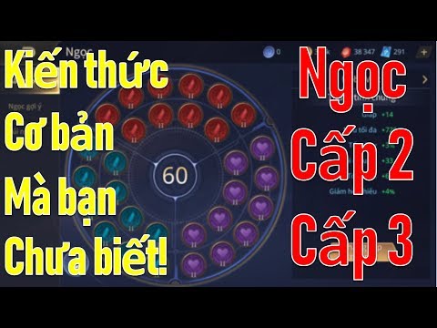 Tăng gấp 2 sức mạnh tướng tủ của bạn? Chi tiết Bảng ngọc Cấp 2 cấp 3 cho AE