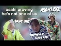 asahi proving that he’s not one of us, he’s just a robot || ASAHI FUNNY AND EMBARASSING MOMENTS