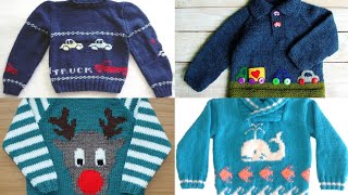 New sweater design for kids//baby sweater design//kids sweater knitting//boy knitting patterns