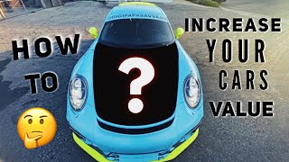 How To Increase Your Cars Value