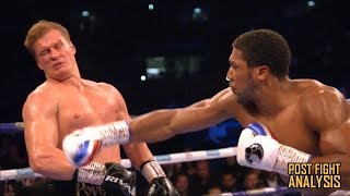 ANTHONY JOSHUA VS ALEXANDER POVETKIN - KNOCKOUT!!! AJ SURVIVES!!! POST FIGHT REVIEW (NO FOOTAGE)