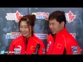 Media Scrum Draw 12 - 2014 Ford World Women's Curling Championship