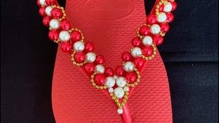 Decorar Sandalias Con Perlas