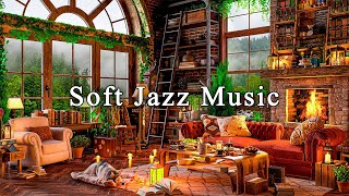 Find Your Study, Focus with Calm Jazz Instrumental ☕ Relaxing Jazz Music & Cozy 