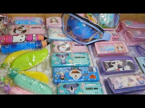Hàng mới về/ Tổng Hợp Hộp Bút Nước/ Hộp Bút Anime/ Túi Bao Tử Hologram/ bé út chibi