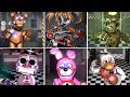 FNAF SFM: ALL FNaF Ultimate Custom Night Voices! (UCN Five Nights At Freddy’s Animation)