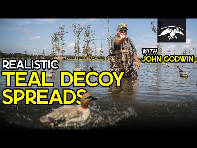 Watch Realistic TEAL SEASON Decoy Spreads with John Godwin | Strategy, Tips, and Tricks on YouTube.