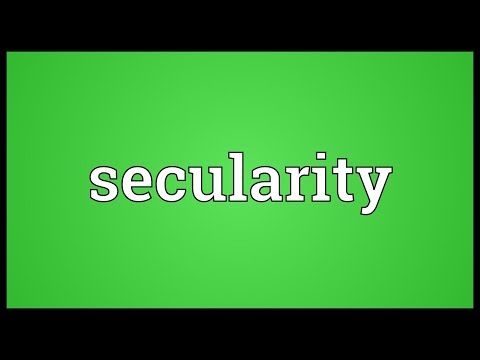 Header of secularity